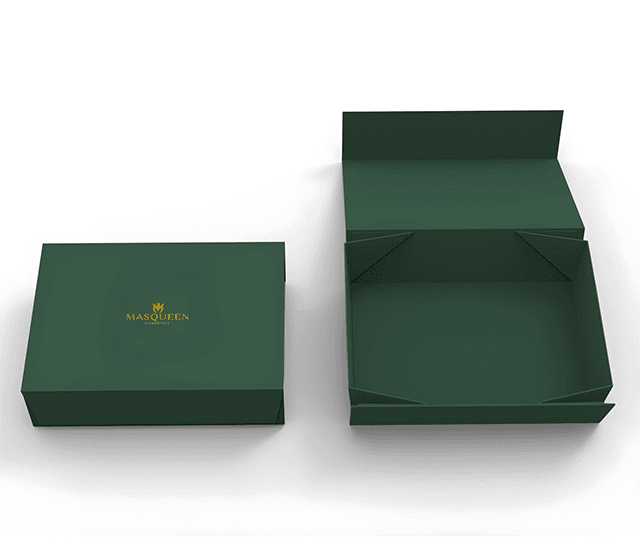 collapsible magnetic boxes
